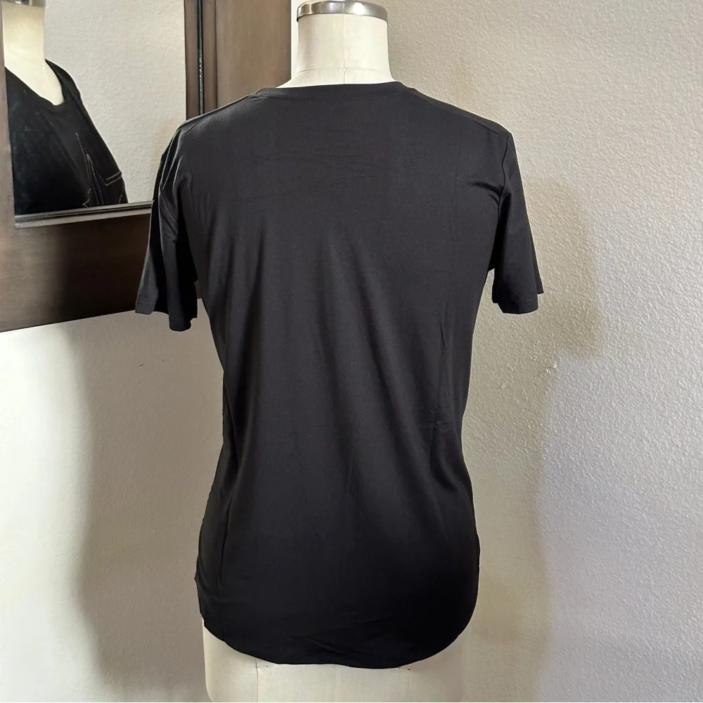 Jeffree Star Tee with Pink Topstitching in Medium - New without tags - Picture 2 of 4